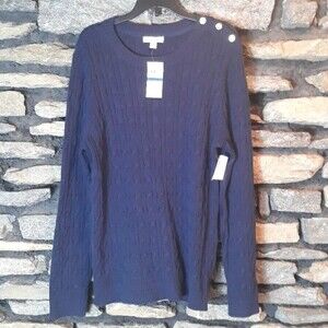 NWT Charter Club long sleeve sweater sz XL